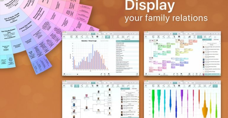 Mac FamilyTree 9/好用的家谱制作软件