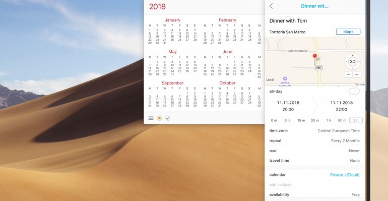 Calendar 366 II for macOS-好用的日历记事工具