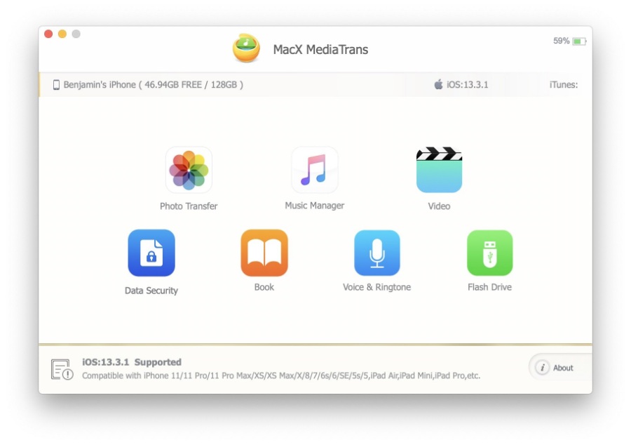 MediaTrans-iTunes 同步神器原价59.95 美元-限时免费