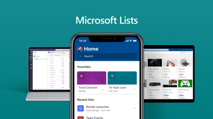 Microsoft Lists为Teams，SharePoint和Outlook设计的新应用插图